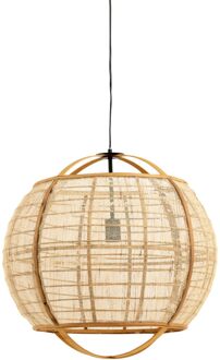 Light & Living Hanglamp Ø58x59 cm REEVA linnen beige Oranje