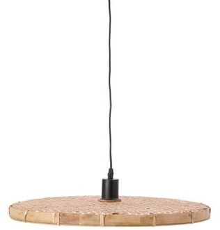 Light & Living Hanglamp Paloma - 50x50x3.5 - Bruin