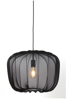 Light & Living Hanglamp Plumeria - 50x50x37.5 - Zwart