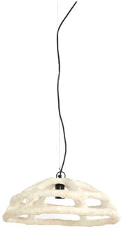 Light & Living Hanglamp 'Porila' Papier-maché, 52cm, kleur Crème - 52 cm