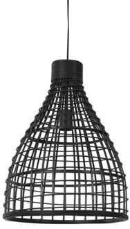 Light & Living Hanglamp Puerto - 40x40x51 - Zwart