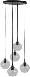 Light & Living Hanglamp Rakel - 61x61x66 - Zwart