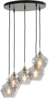 Light & Living Hanglamp Rakel - Antiek Brons - Ø61cm - 5L Brons, Goud