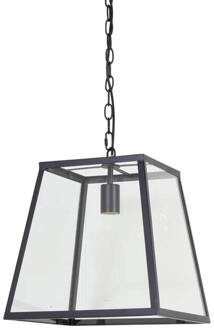 Light & Living Hanglamp Saunte - 34x34x34.5 - Zwart