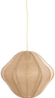 Light & Living Hanglamp Shou jute Naturel 38cm - - Breedte: 38.00 cm