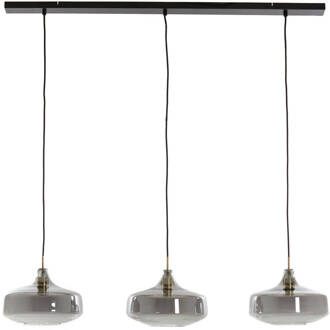 Light & Living Hanglamp SOLNA - 120x30x21cm - Grijs