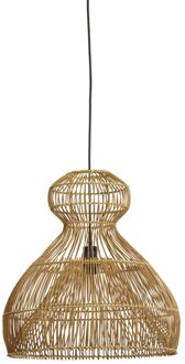 Light & Living Hanglamp Vime - 50x50x51.5 - Bruin