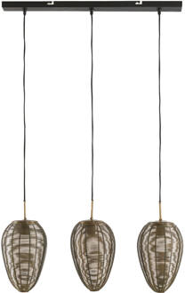 Light & Living Hanglamp Yaelle - Antiek Brons - 80x20x33cm - 3L