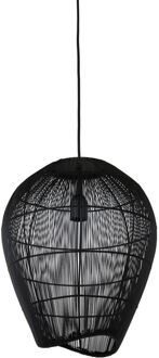 Light & Living Hanglamp Yumi - 34x34x40 - Zwart