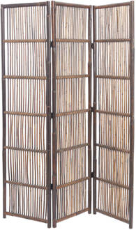 Light & Living Kamerscherm 124x40x184 cm HERMIEN rotan bruin