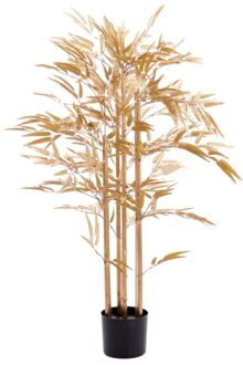 Light & Living Kunstplant BAMBOO - 120x70x120cm - Goud Goudkleurig