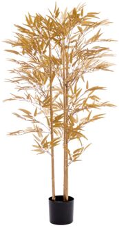 Light & Living Kunstplant BAMBOO - 152x90x152cm - Goud Goudkleurig