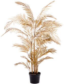 Light & Living Kunstplant PALM - 135x145x135cm - Goud Goudkleurig