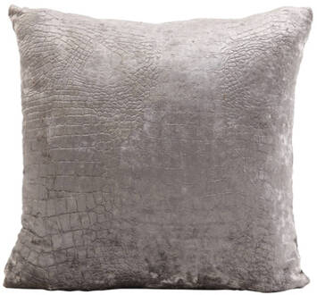 Light & Living Kussen Bocanda Velvet Taupe 45 x 45 - N.v.t.