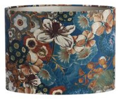 Light & Living Lampenkap BLOOM - 38x17.5x28cm - Blauw