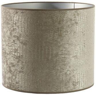 Light & Living Lampenkap cilinder CHELSEA - 40-40-35cm Zilver