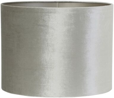 Light & Living Lampenkap cilinder ZINC - 35-35-34cm - space dust Grijs