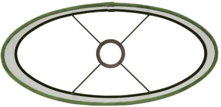 Light & Living Lampenkap VELOURS - 30x15x25 - Groen