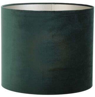 Light & Living Lampenkap VELOURS - 40x40x30 - Groen