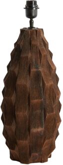 Light & Living Lampvoet Ø21x46 cm TAKABE hout chocolade bruin