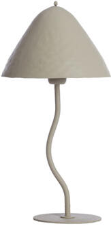 Light & Living Light and Living tafellamp - beige - metaal - 1884427 Zwart