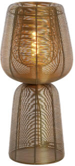 Light & Living Light and Living tafellamp - brons - metaal - 1883418 Zwart