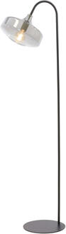 Light & Living Light and Living vloerlamp - zwart - glas - 1881158