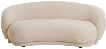 Light & Living Organische Bank 'Uvita' Chenille, kleur Crème