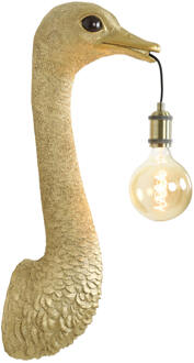 Light & Living Ostrich Wandlamp Goud