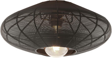 Light & Living Plafondlamp 'Bahoto' Ø40cm, kleur Mat Zwart - 40 cm