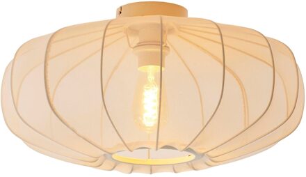 Light & Living Plafondlamp PLUMALIA Ø40x21 cm zand