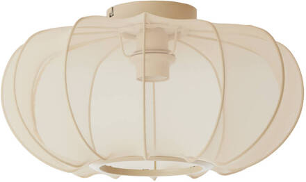 Light & Living Plafonnière PLUMALIA - Ø40x21cm - Beige