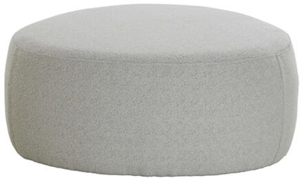 Light & Living Poef 'Liberia' Bouclé, 80 x 80cm, kleur Beige - 80 x 80 cm