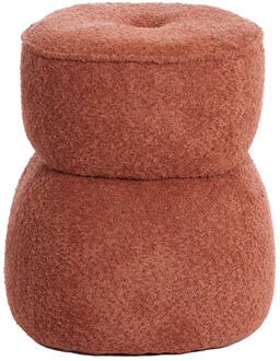 Light & Living Poef Ø40x46 cm LEYLA terra