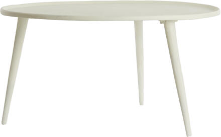 Light & Living Ronde Bijzettafel 'Babina' 68cm, kleur Crème - 68 cm