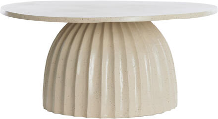 Light & Living Ronde Salontafel 'Veglia' 70cm, kleur Zand - 70 cm