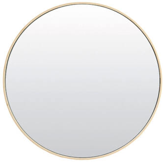 Light & Living Ronde Spiegel 'Espejo' 50cm, kleur Crème - 50 cm
