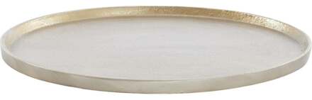 Light & Living Schaal MAES - Ø30x1.5cm - Goud Goudkleurig