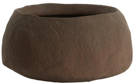 Light & Living Schaal 'Tingri' 39cm, kleur Bruin