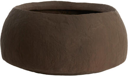 Light & Living Schaal 'Tingri' 56cm, kleur Bruin - 53 cm