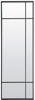 Light & Living Spiegel 50x3x150 cm RINCON helder glas+mat zwart