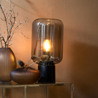 Light & Living Tafellamp ARTURAN - 22x22x43.5cm - Grijs