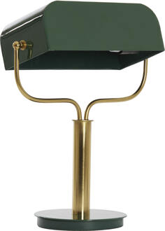 Light & Living Tafellamp 'Ayer' 43cm, kleur Donkergroen