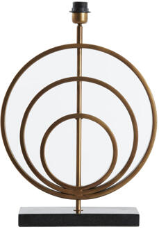 Light & Living Tafellamp 'Cassel' 50cm, kleur Antiek Brons (excl. kap)