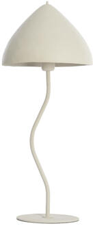 Light & Living Tafellamp 'Elimo' 67cm, kleur Mat Crème - 67 cm