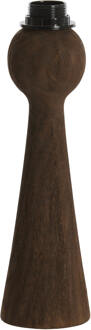 Light & Living Tafellamp 'Festina' Mangohout, 33cm, kleur Donkerbruin (excl. kap)