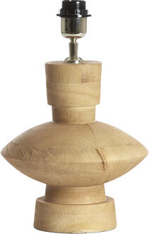 Light & Living Tafellamp 'Fiera' Mangohout, 25cm (excl. kap) - 25 cm