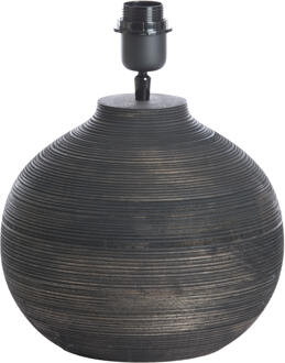 Light & Living Tafellamp 'Khomai' Mangohout, 32cm (excl. kap) - 32 cm