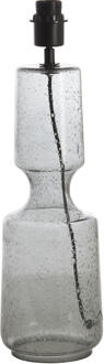 Light & Living Tafellamp 'Labin' Glas, 51cm, kleur Smoke (excl. kap) - 51 cm