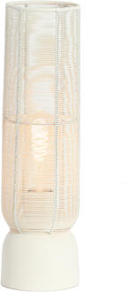 Light & Living Tafellamp 'Lezuza' 40cm, kleur Crème